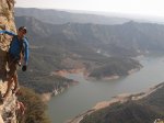 Ferrata regina y embalse de Oliana abajo.JPG