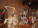 Colnago Frames on display.jpg