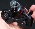 Shimano Ultegra 6800 - rear mech from rear.jpg