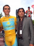 Contador and the ex-professional rider M.A. Perdiguero.JPG